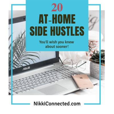 20 at-home side hustles work from home