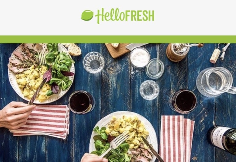 HELLOFRESH HOME MEAL DELIVERY $40 CREDIT!