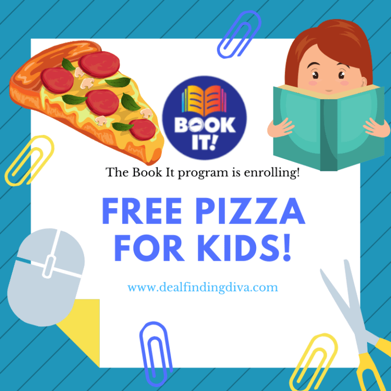 the book it program free pizza hut