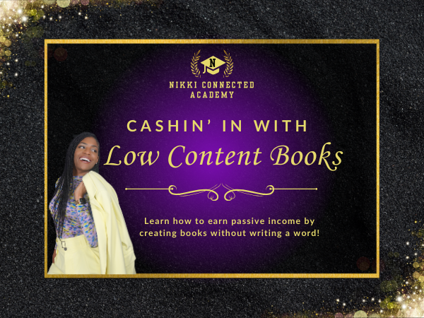 Cashing In With Low Content Books: Let’s Build Passive Income In An Hour