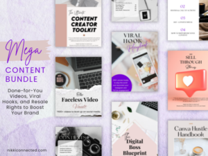 The Mega Content Bundle: 7500+ Videos, Resale Rights, and Tools for Success