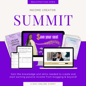 Income Creator Summit – 2-Day Challenge!