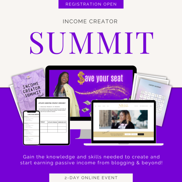 Income Creator Summit – 2-Day Challenge!