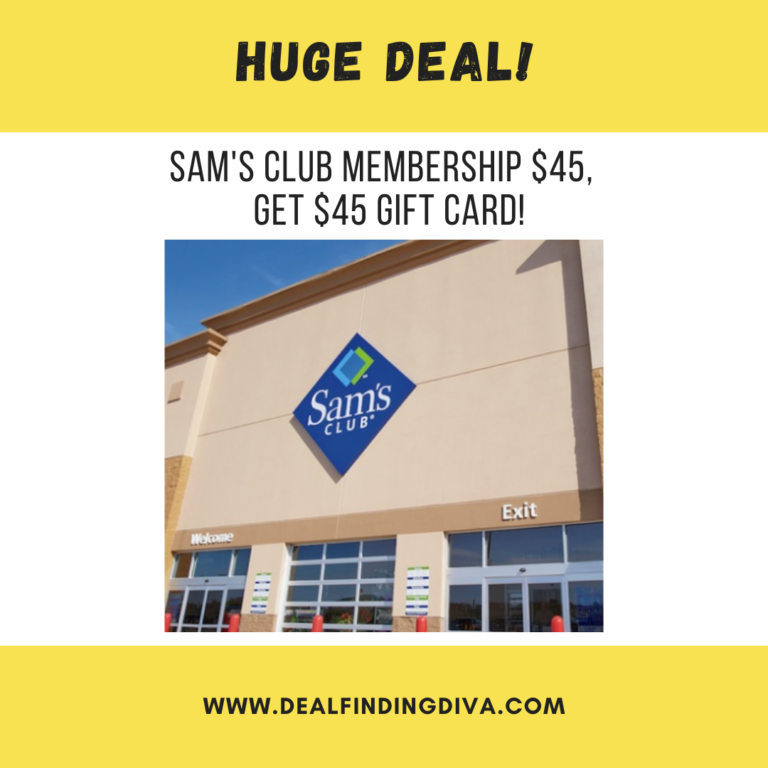 SAM'S CLUB MEMBERSHIP DEAL