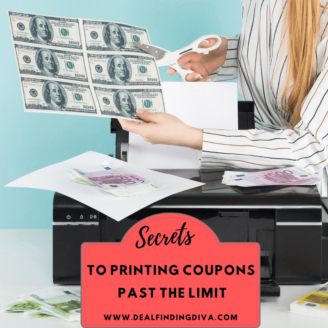 secret to printing coupons past the limits