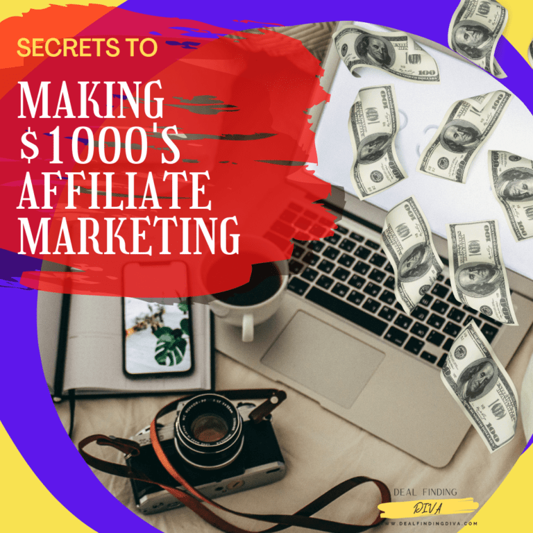 THE SECRET TO MAKING MONEY WITH AFFILIATE MARKETING!