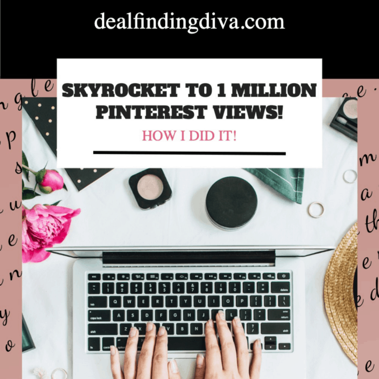 SECRETS TO SKYROCKET MONTHLY PINTEREST VIEWS TO OVER 1 MILLION!