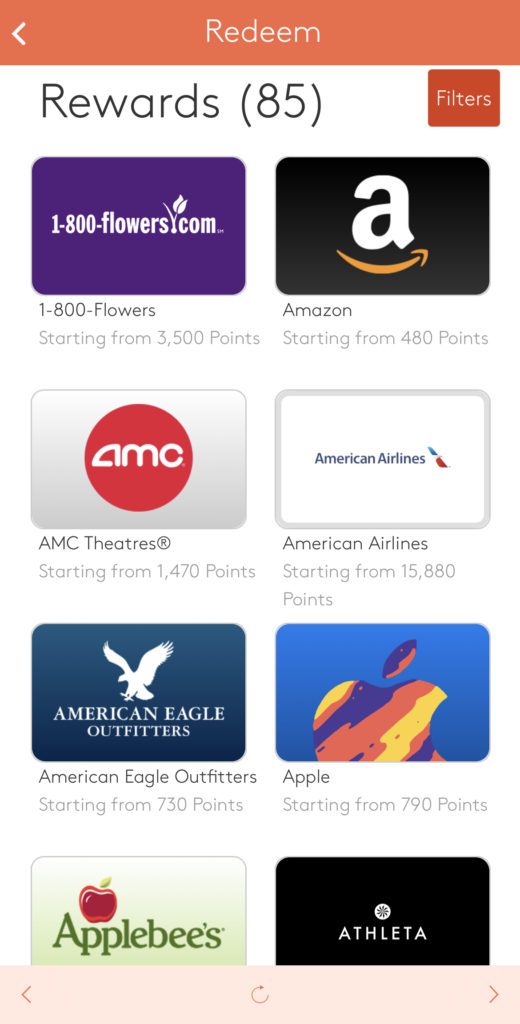 mypoints best apps to earn free gift cards