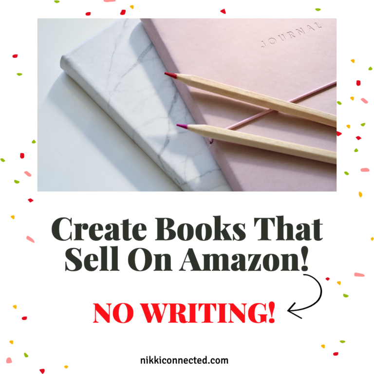 create low content books amazon kdp