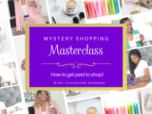 Get paid to shop, visit hotels, and dine in fancy restaurants in the Mystery Shopping Masterclass