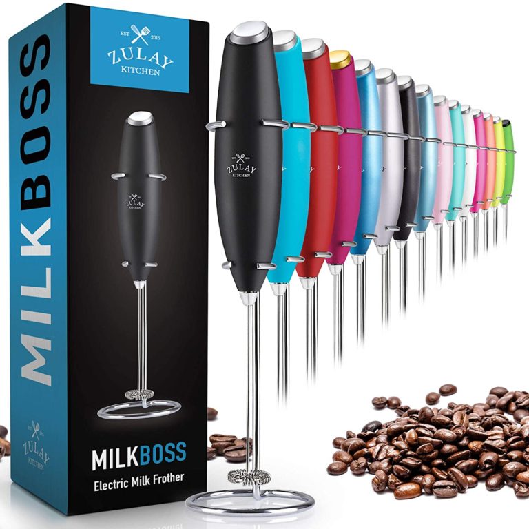 zulay handheld milk frother amazno